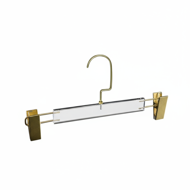 T110G clear plastic clip hanger